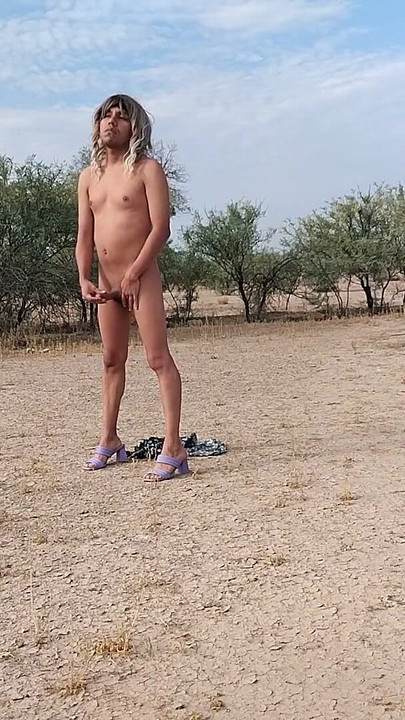 Unforgettable moment from "Cute Shemale Legs in Mini Dress and Violet Heels Gets Naked In Public Very Hot"