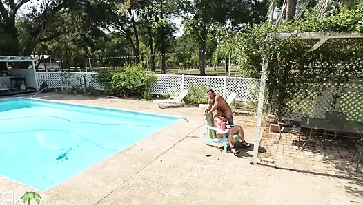 Tante, melonen besucht! Tieffamilie-orgie