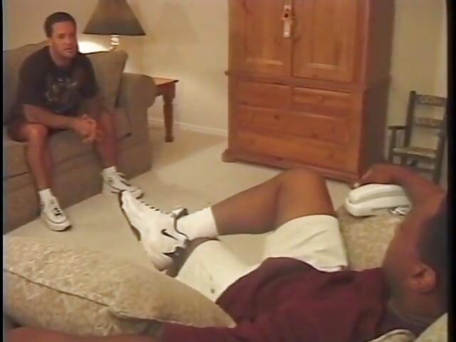 One black girl for two bored dudes with stiffy dicks
