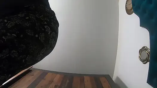 Tante sange lagi asik menggoda pov Cewek sange dengan toket besar lagi asik muasin memeknya pakai mainan seks solo