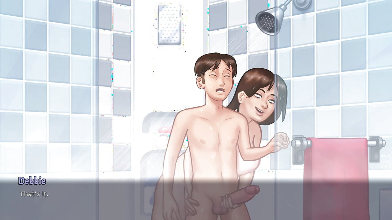 Debbie-sex in allen positionen (Summertime saga)