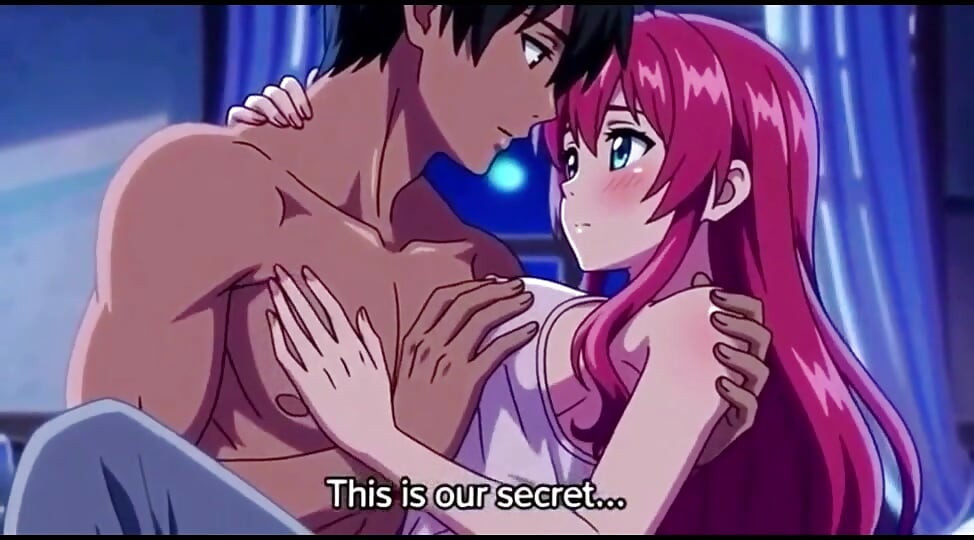 Stepsister come in stepbrother room at midnight 3D Anime