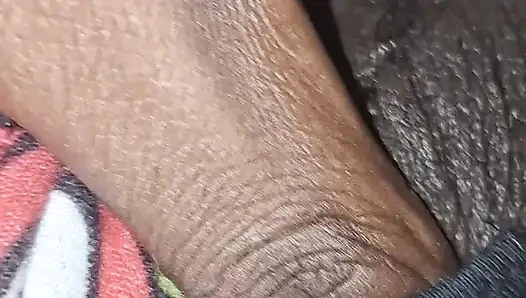 Up Close & Personal Huge Balls Massive Black Uncut Dick