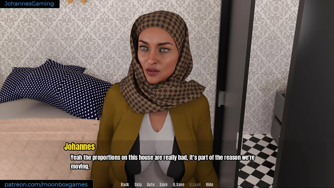 Grandma's House - Time to move but first i need to fuck the Asian messues girl