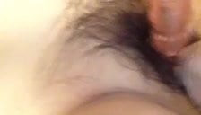 My slut fucking herself with a dildo