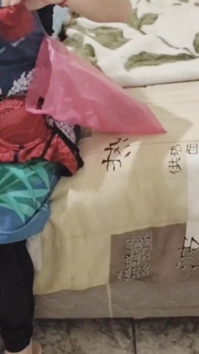 Stunning moment from "boss gives his maid underwear as a gift, and watches her try it on"
