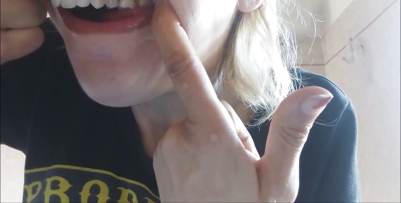 Brushing Your Teeth Is Important and Chantal Loves to Fill Her Mouth with... Toothpaste