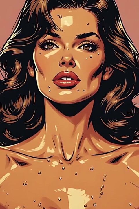 Vintage Style Nude Women Art