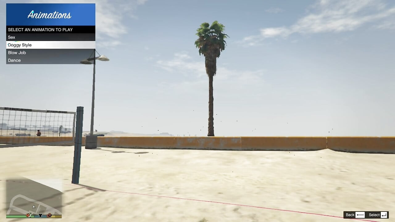 Sugar Daddy Trevor and Sugar Baby Tracey have sex in beach volleyball court