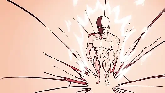 Tatsumaki, pantat besar, disetubuhi oleh penis besar Saitama atau