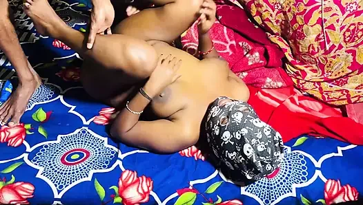 Ungezähmte leidenschaft, meine heiße desi-ehefrau mit offenen haaren in wilder doggystyle-session