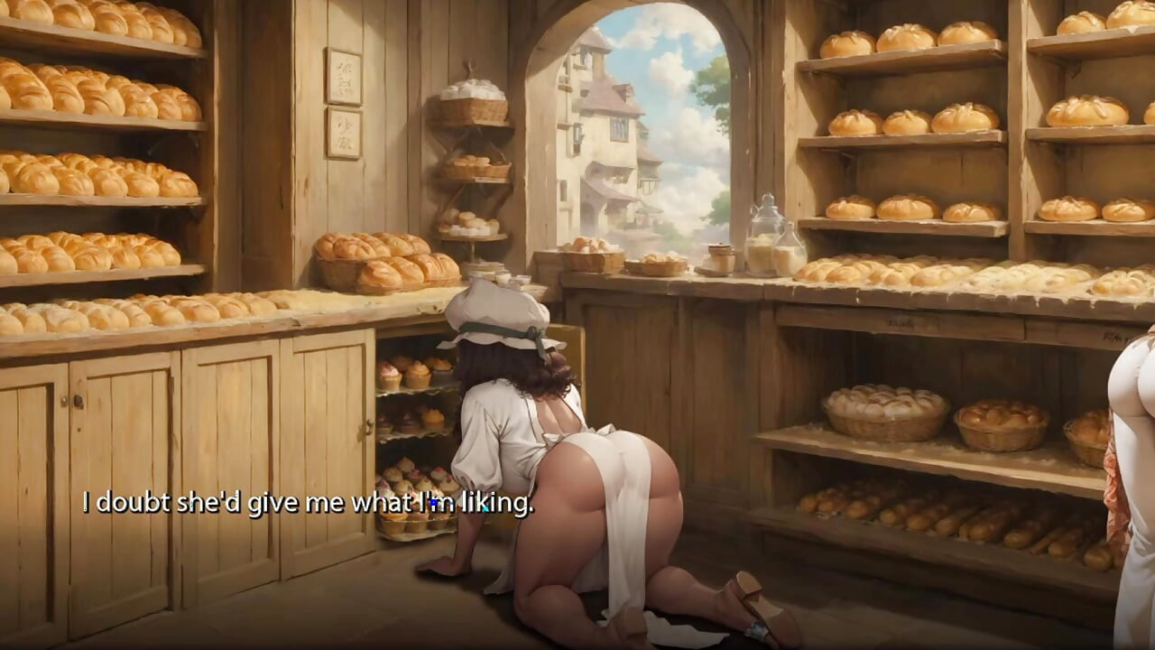 Fuck Beautiful Woman in the bakery shop