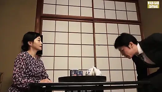 Erotik drama tiyatrosu zarif bir inn fahişesiyle şehvetli bir karşılaşma -sahne.3