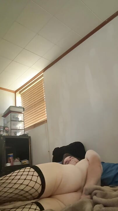 Trans Pet Decides to Explore Herself While Her Owner is Away!