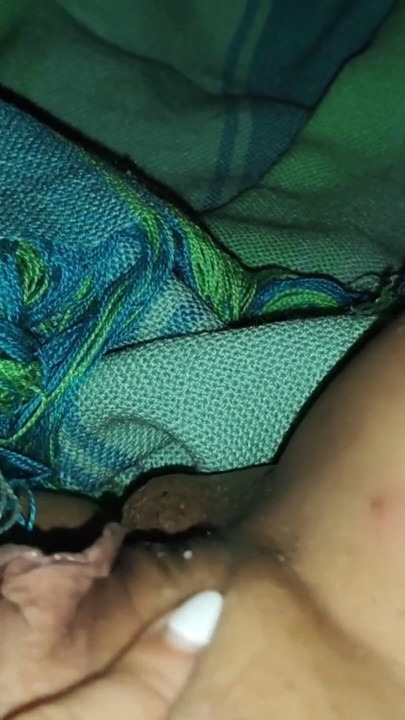 A wife with huge breasts masturbates in bed with her brother-in-law listening in the other room. | Clip 1