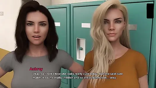 College Kings 17 Alex ve Chloe voleybal oynuyor