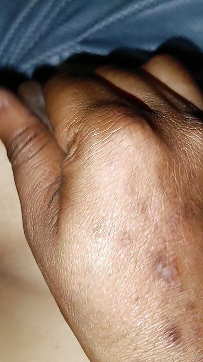 My husband thrusts hard into my juice vagina—passionate sex with a Desi-Indian couple.