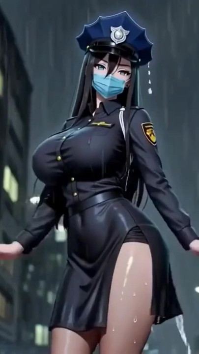 Cute police officer dance, Ai animation | Clip 1
