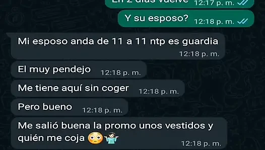 Hot Chat with My Ex's Whore, with Photos