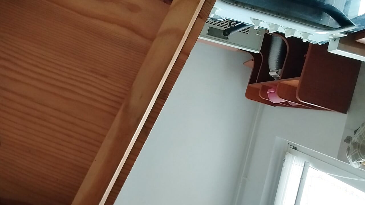 Sexy mom prepares breakfast, hairy pussy, big tits. Sexy wife cleans the house, hairy pussy, big ass.