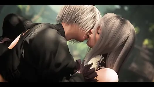 Nier Automata - yorha 2b intikam seks protokolü (sesli animasyon)