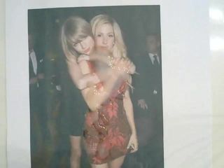 Taylor swift和ellie goulding精液致敬