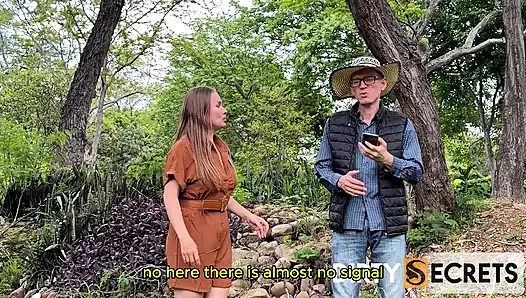 I GO ON AN EXPEDITION WITH MR. GARRISON AND END UP HAVING SEX WITH THE GUIDE AND HIM UNTIL HE CUM ON MY FACE