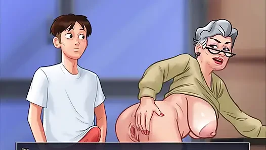 Summertime Saga - Roz Sex Scene