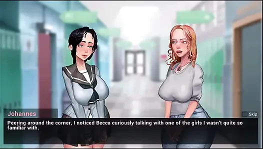 Taffy Tales #28 - Johannes saw Becca and Pricilla naked together ... Johannes and Sara send each other naughty photo's