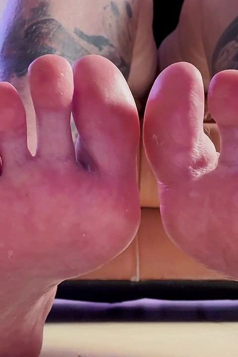Tease You with My Sexy Soles and Toes