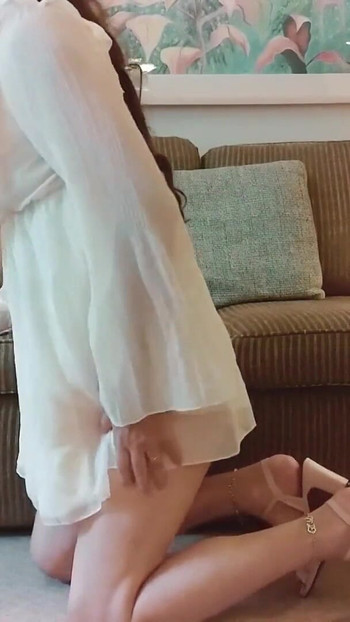 Captivating moment from "While Waiting for the Room Service boy - full version"