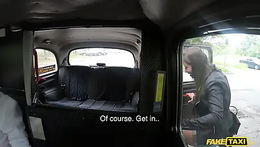 Fake Taxi - After Prison Visit Sex for Brunette Needs a Lil More Dick in the Car