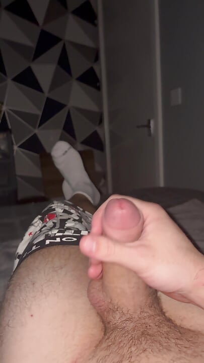 Мужик расслабляется