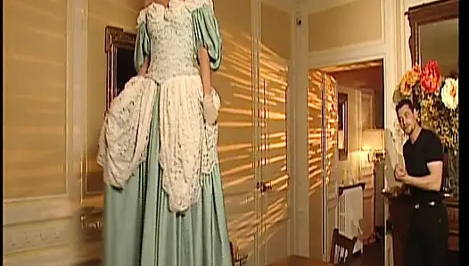 Blonde German Hot Mom with Bubble Butt Rides Huge Cock in