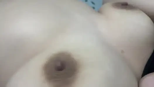 My tits full of milk