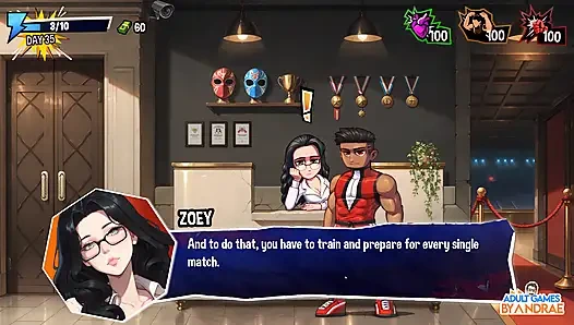 Ep2: femboy futa mania - tanding ulang dengan mintwhip setelah latihan 35 hari