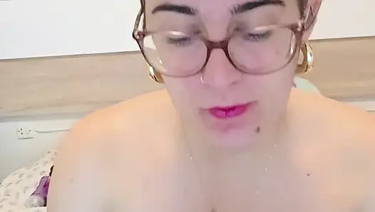 Vajinamda dev dildo