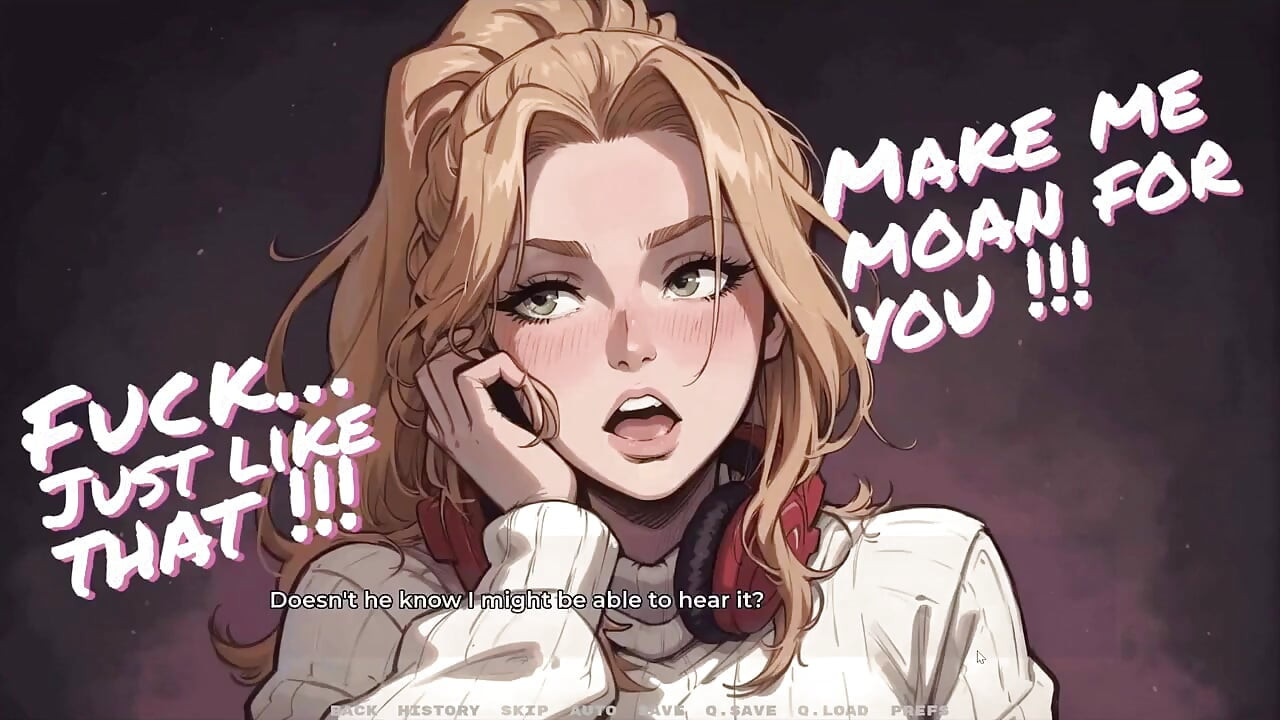 Yeni Kız Arkadaşım Oyunu Taboo Hentai Bölüm 46 Kız arkadaşımla sevişirken güzel kız kardeşim yan odada mastürbasyon yapıyor!