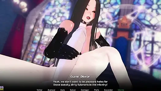 Twisted world remake #7: si putri mesum ini ngocok kontolku dengan ganas - oleh eroticgamesnc