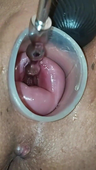 Must-see moment from "Inserting my new toy deep in my Cervix for you - Maya Simons"