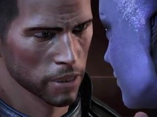 Mass Effect 3 - todas as cenas de sexo de romance - pastor masculino