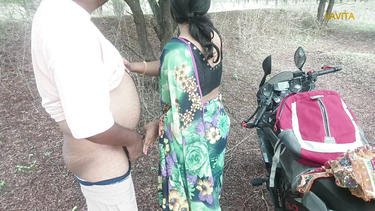 Kavita Bhabhi Fuck in jungle with Tatya in doggy style ass licking blowjob and dirty cum in mouth