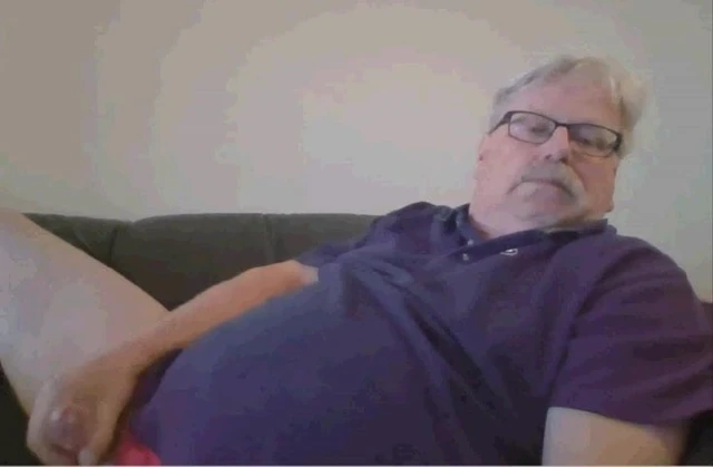 Hot step dad having fun