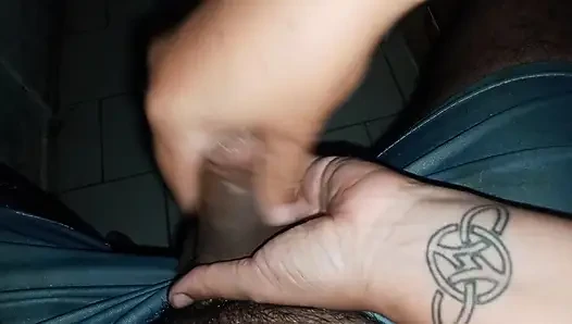 My stepsister gives me a nice relaxing massage while I work from home on the computer.