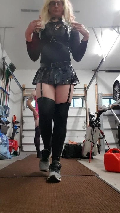 Little sissy catwalk