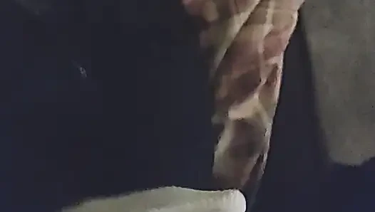 Sock Handjob Slow-mo