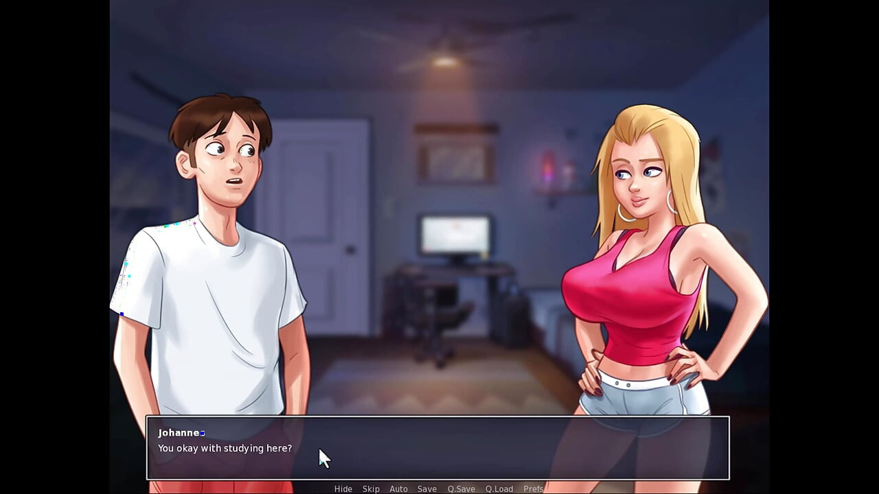 Summertime saga - ive had to pay Jenny to see her tits