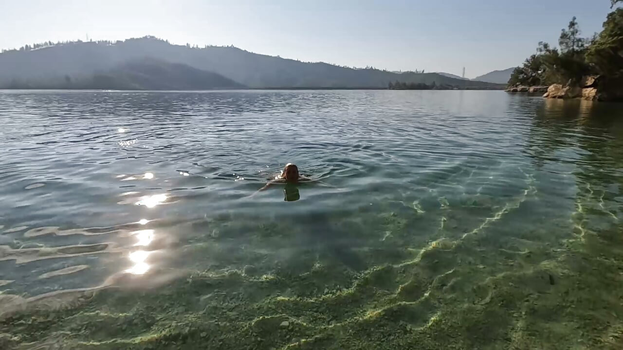 Fucking on a Paddleboard & Getting a Facial at the Lake POV