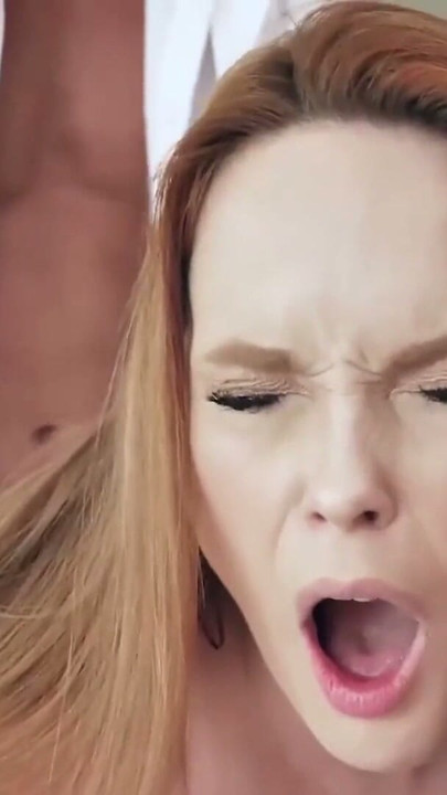 Busty redhead Summer Hart bent over for rough anal fucking | Clip 1