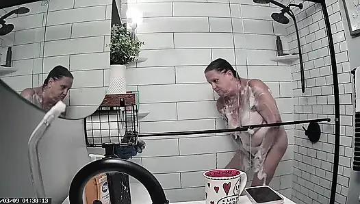Mrs. Joanne Tanner a Real Public Schoolteacher Captured in the Shower 03-09-2026